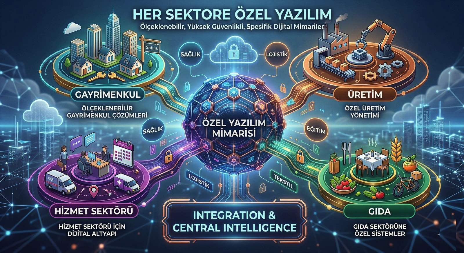 Sektör Bağımsız Özel Yazılım & İş Modeli Optimizasyonu